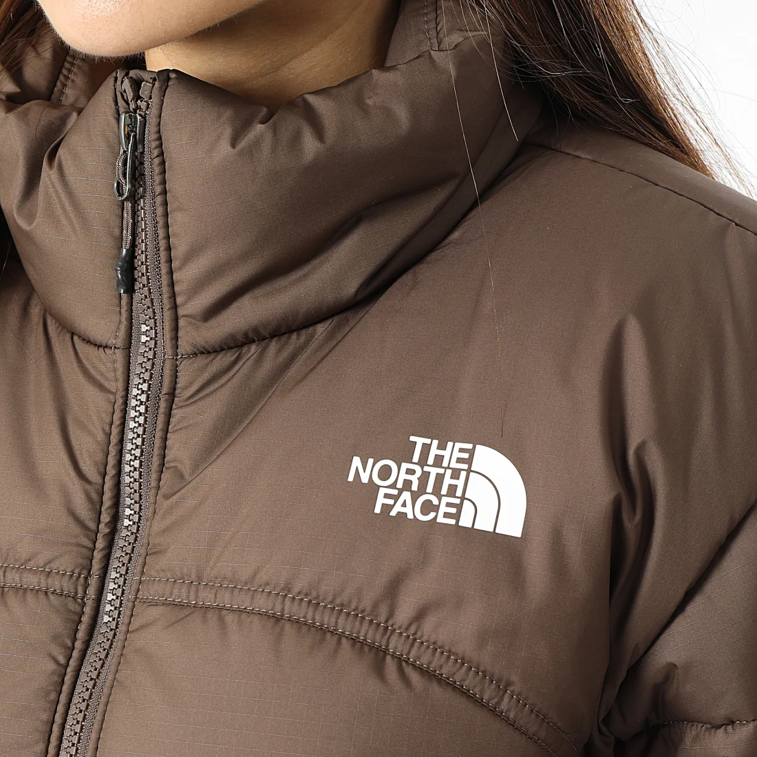 Doudoune Femme TNF JKT 2000 A7URF Marron – Image 3