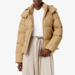 Doudoune à capuche relaxed fit duvet