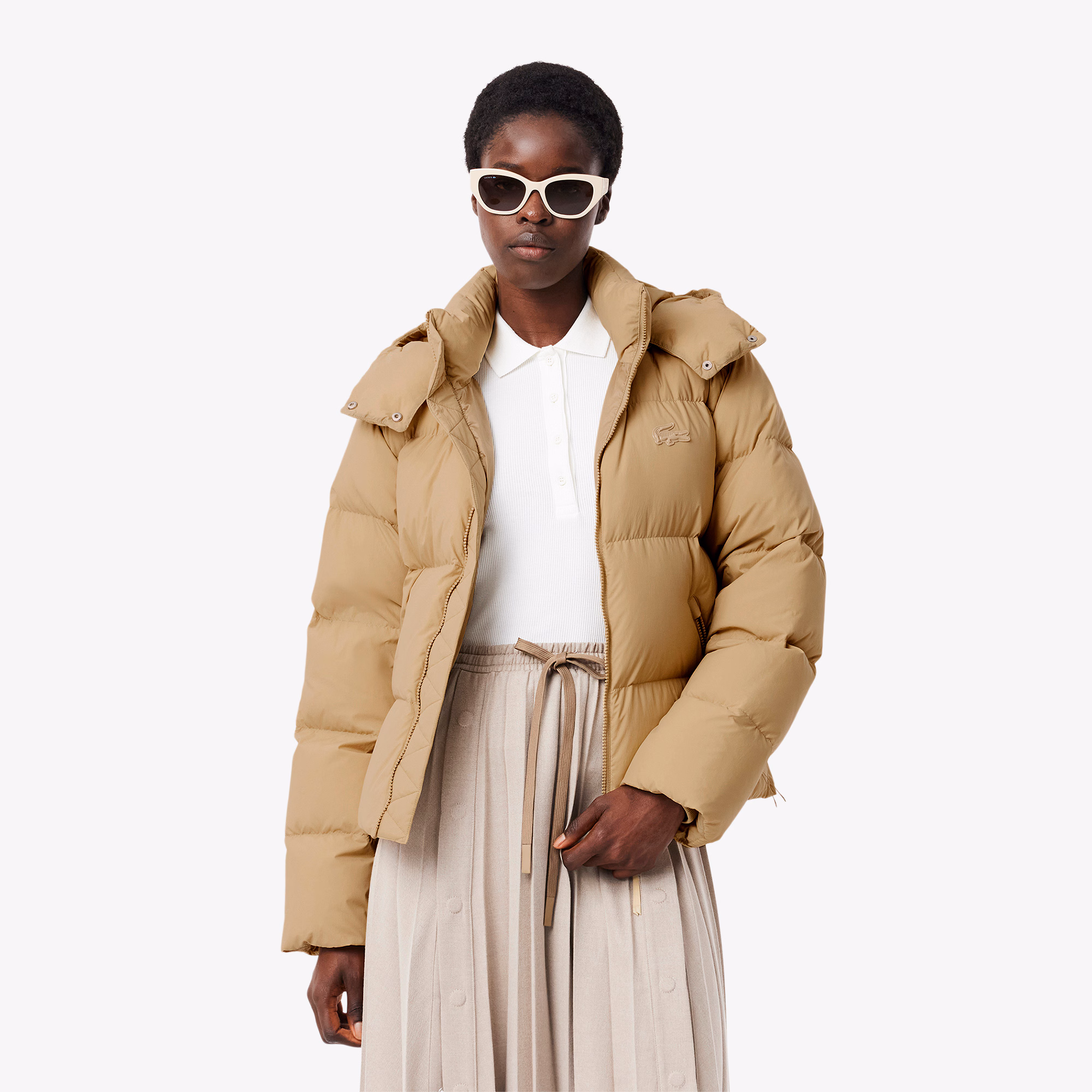 Doudoune à capuche relaxed fit duvet – Image 2