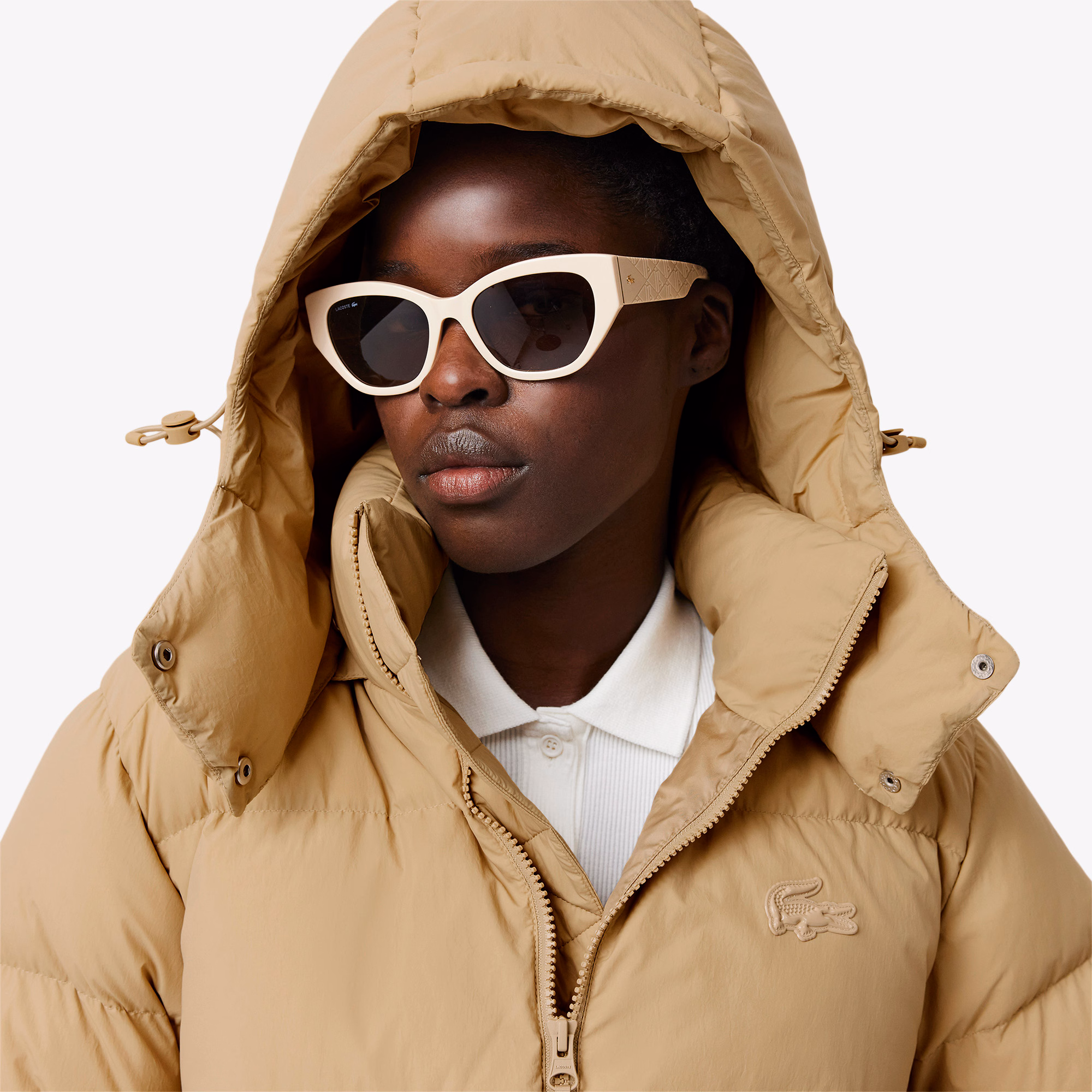 Doudoune à capuche relaxed fit duvet – Image 3