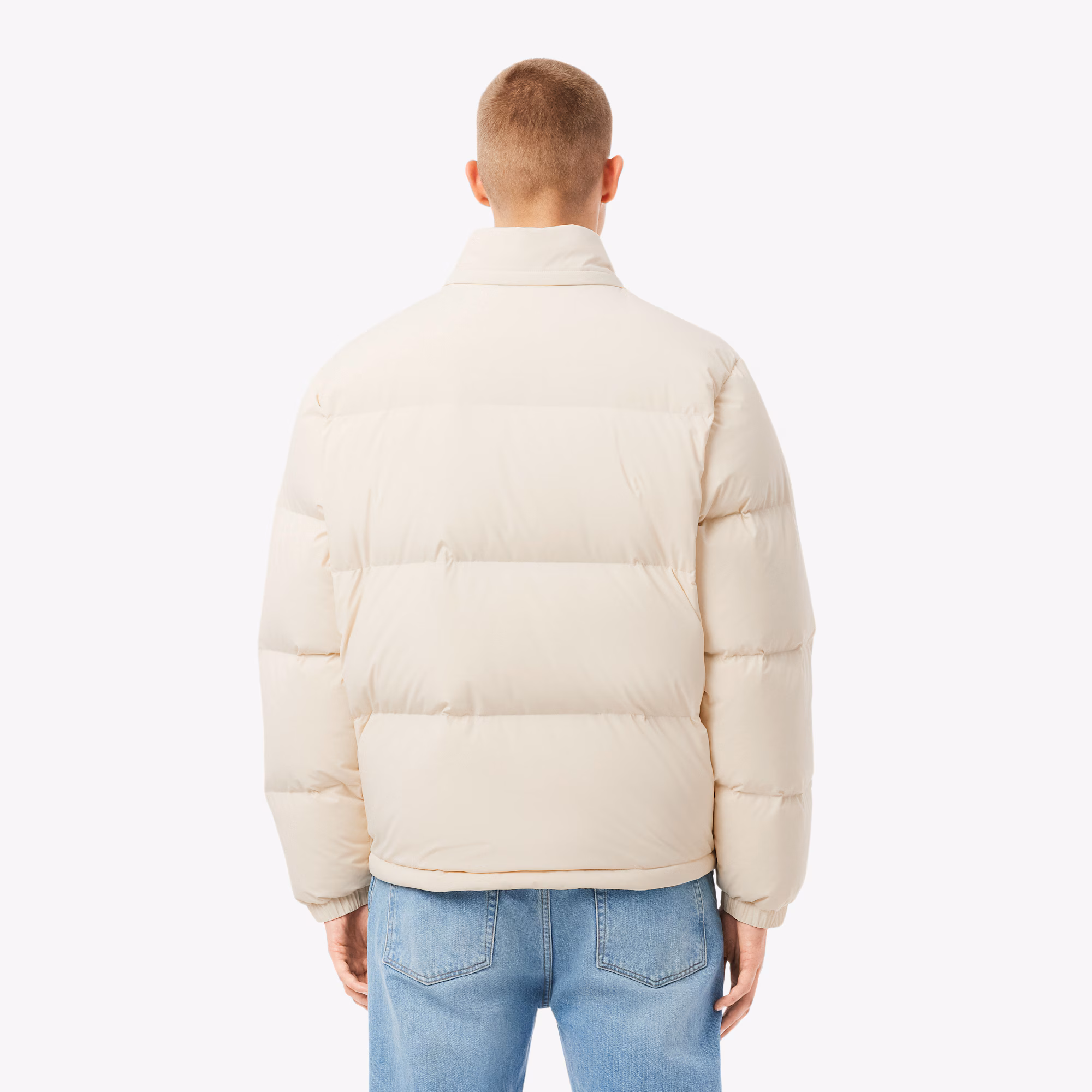 Doudoune droite col montant signature – Image 2