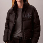 Doudoune avec monogramme femme