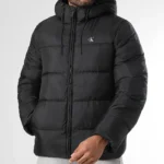 Doudoune nylon zip off homme