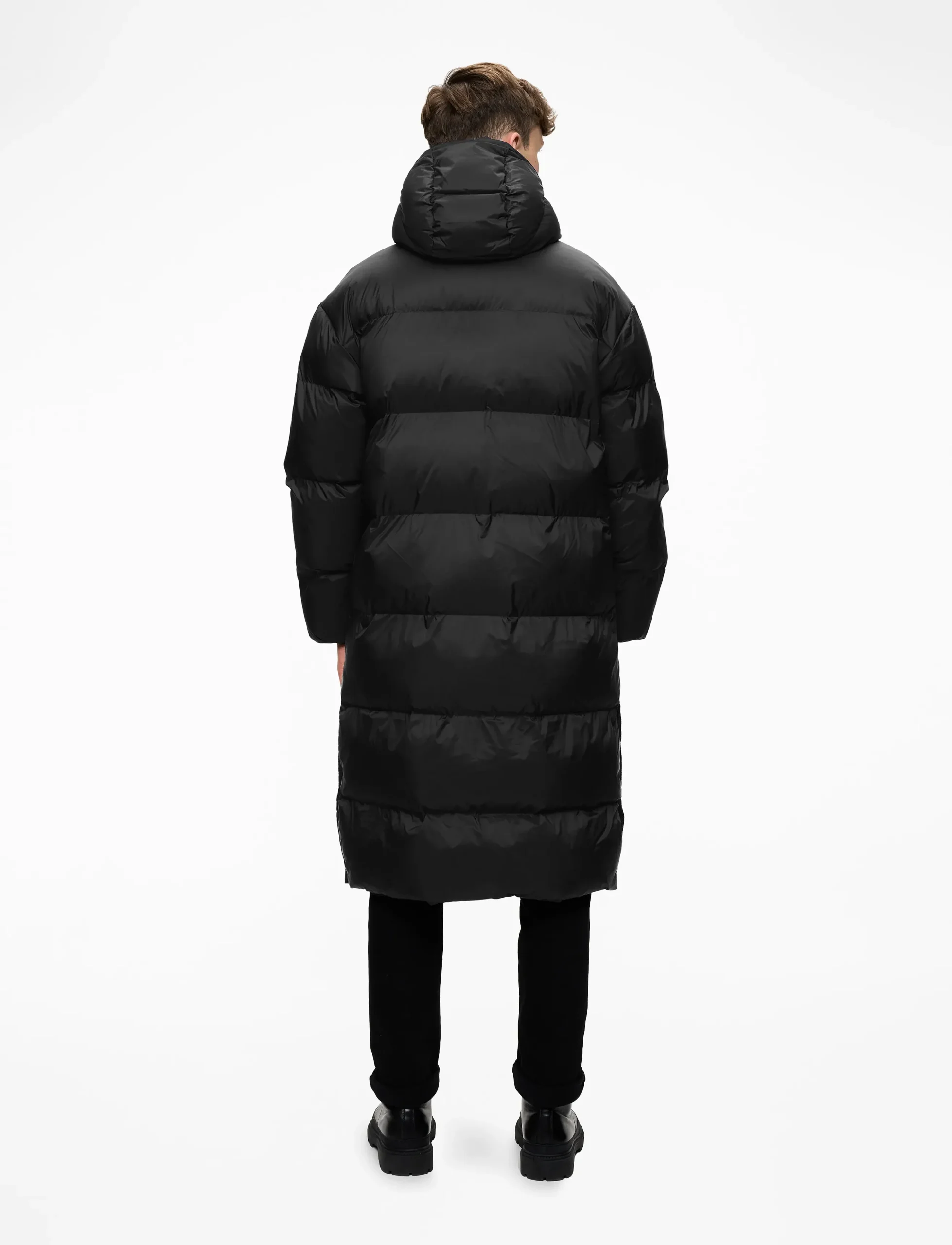 Doudoune à capuche en nylon – Image 4