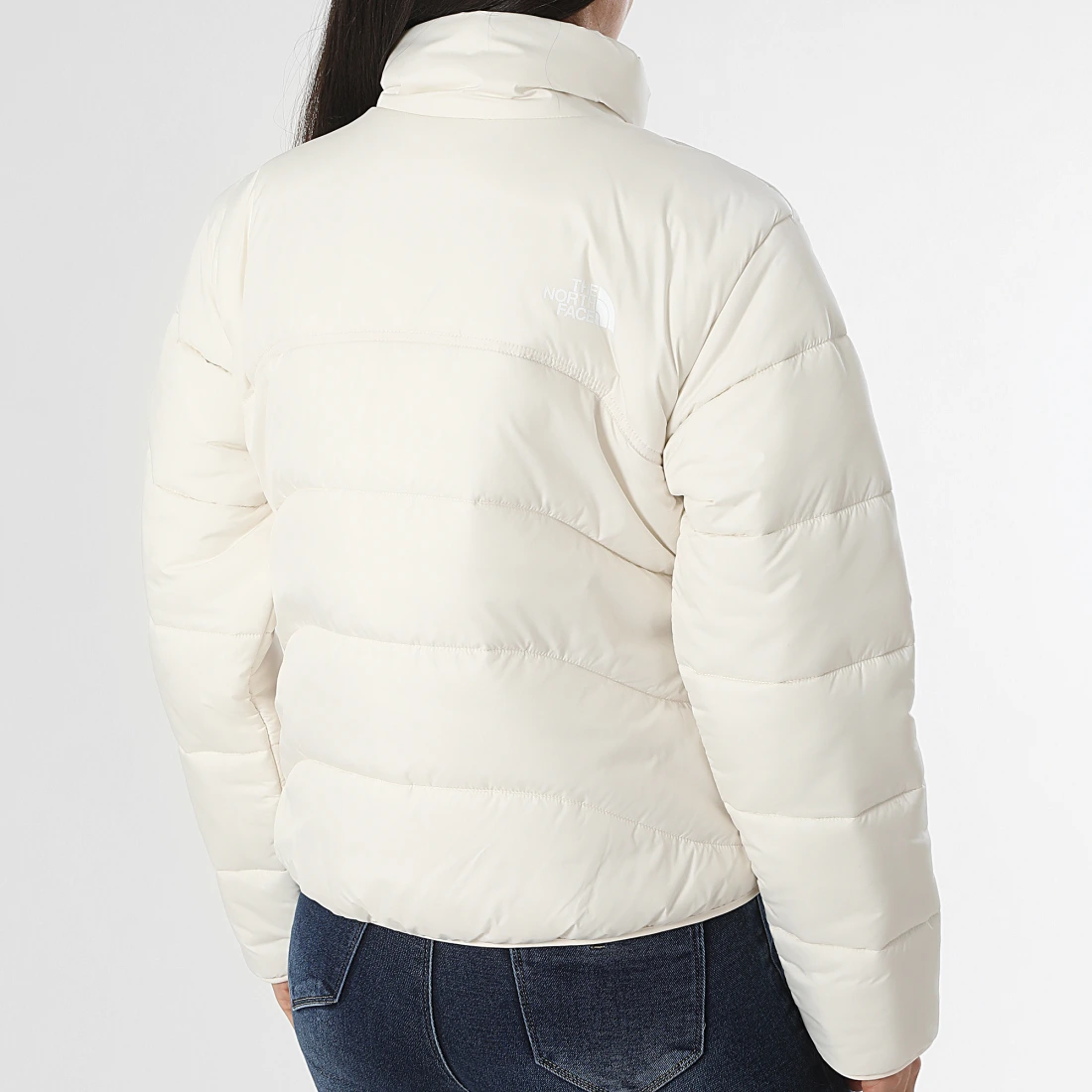 Doudoune Femme TNF JKT 2000 A7URF Beige Clair – Image 3