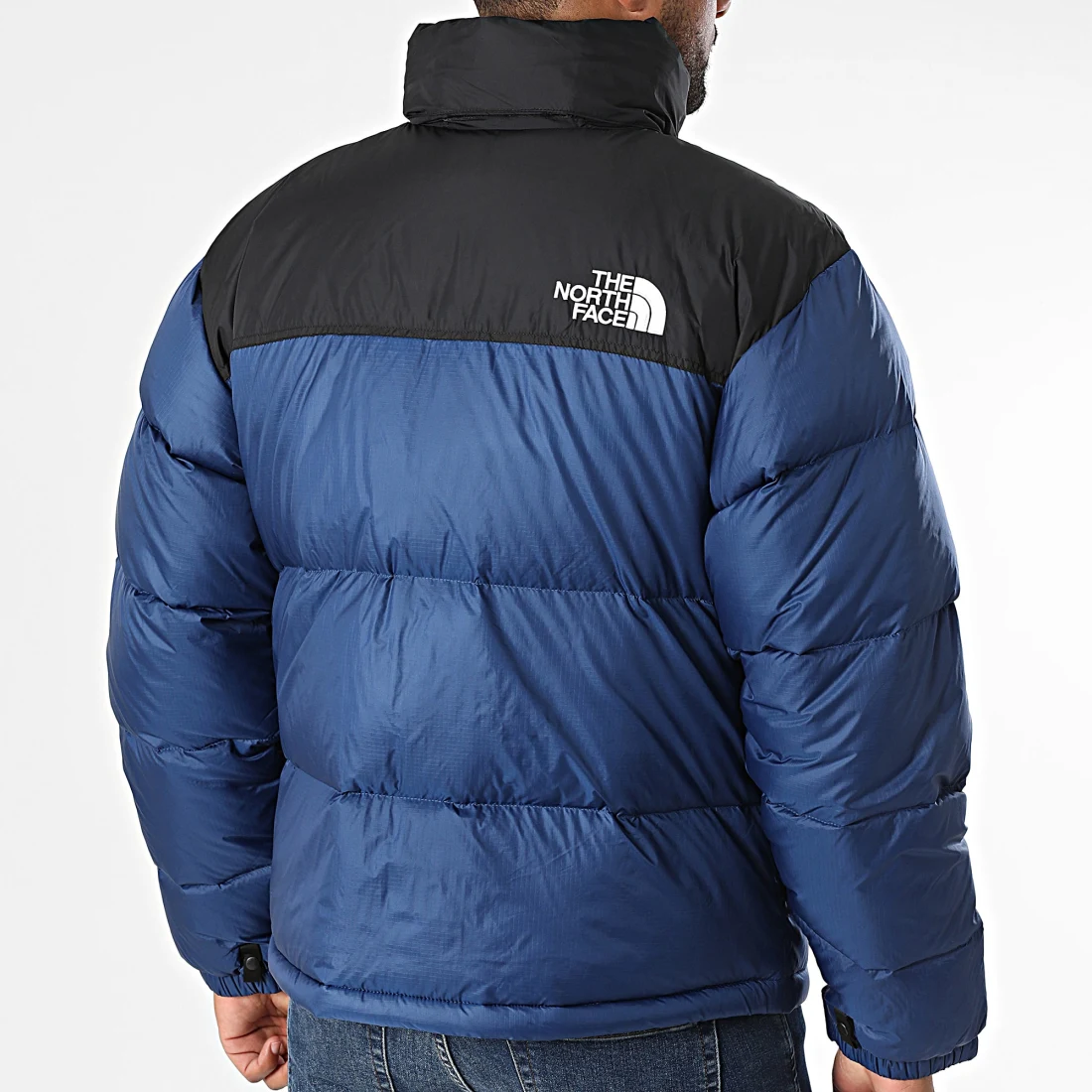 Doudoune Capuche Retro Nuptse 1996 A3C8D Bleu Marine – Image 4